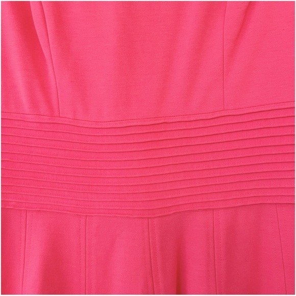 Elizabeth J Fit and Flare Dress with Pintuck Waistband Size 6 - Picture 5 of 8